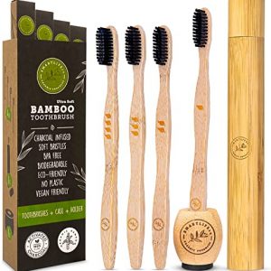 Bamboo Charcoal Toothbrushes