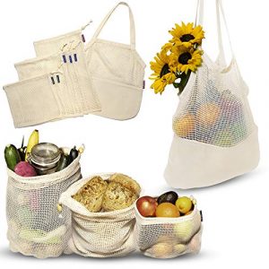 Organic Cotton Mesh Produce Bags