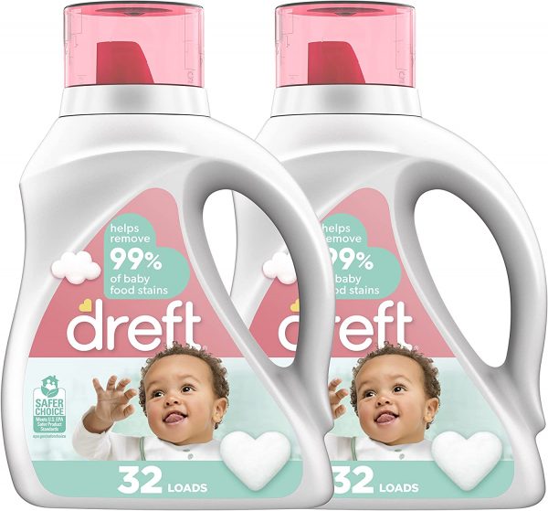 Dreft Baby Laundry Detergent Liquid Soap