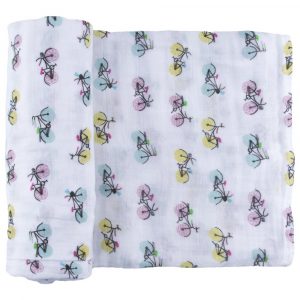 100% Bamboo Muslin Baby Swaddle Blanket