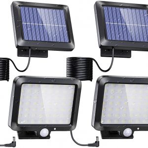 Solar Motion Sensor Power Flood Security Lights