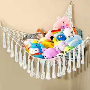 Toy Hammock Hanging Net Storage Organizer