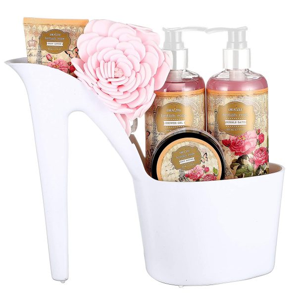 Rose Scented Shower Bath Set